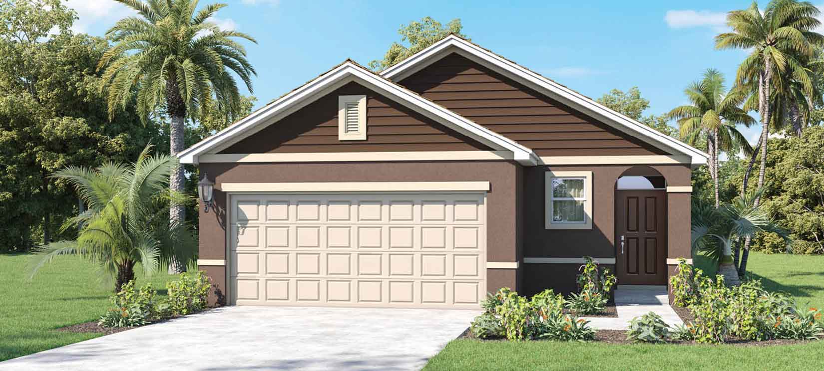 D.R. Horton Alex home and floorplan at Central Park St. Lucie