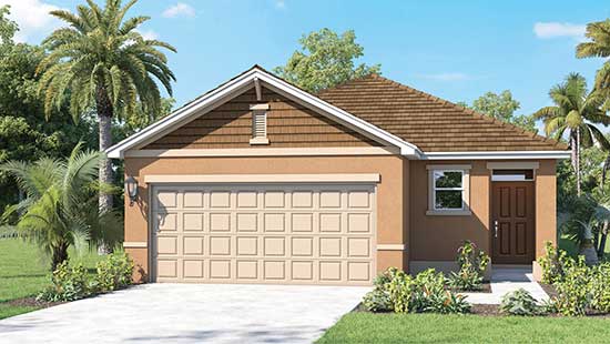 D.R. Horton Allex D Home Plan at Central Park St. Lucie, FL