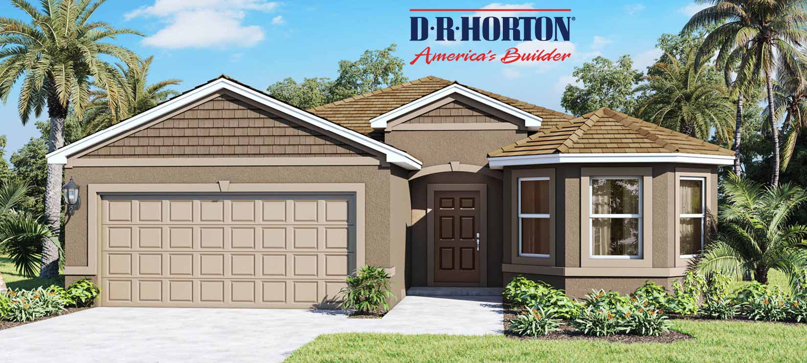 D.R. Horton Homes & FLoorplan at Central Park St. Lucie FL