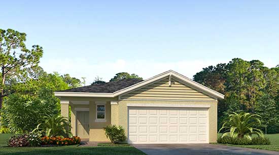 D.R. Horton Jemison C Floorplan at Central Park St. Lucie, FL