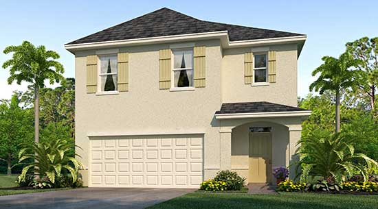D.R. Horton Robie G Floorplan at Central Park St. Lucie, FL
