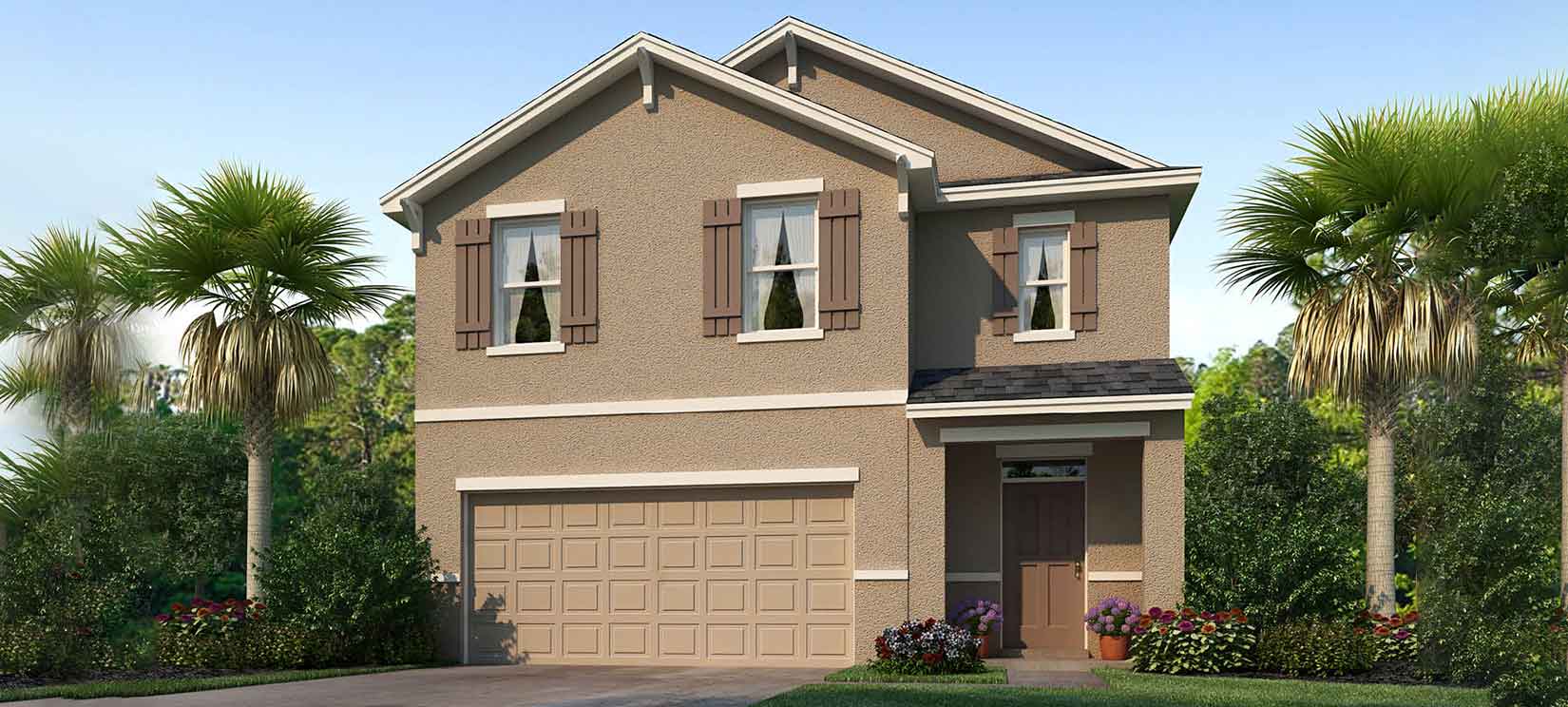 D.R. Horton DRHorton-Robie-H-Elevation-Central-Park.jpg home and floorplan at Central Park St. Lucie