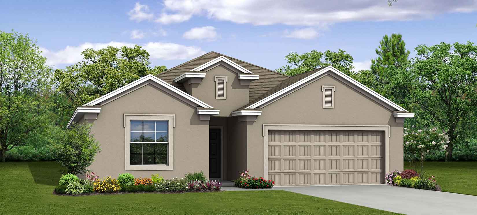 Maronda Homes Miramar Model Home & Floorplan at Central Park St. Lucie FL