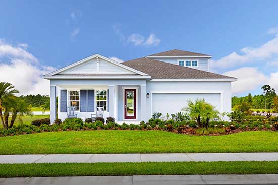 Ryan Homes Panama Single Family Home at Central Park in St. Lucie FL